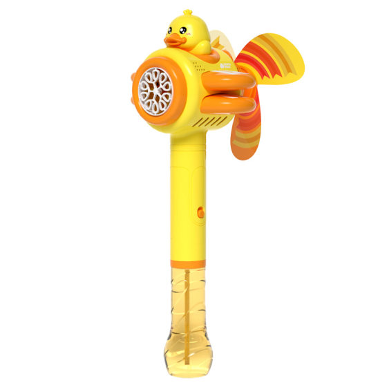 
2026 New Bubble Blowing Machine Children's Handheld Stick Toy Fully Automatic Windmill Electric Gun Girls Infants and Toddlers Non-Toxic