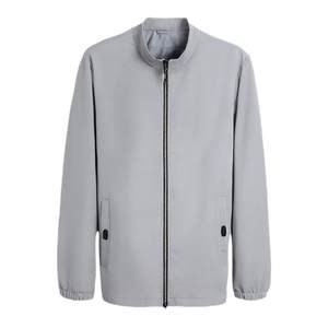 
NASA autumn and winter coat thin men's casual sports velvet jacket zipper top clothes men's sun protection windbreaker