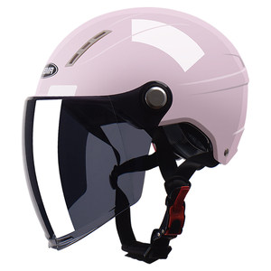 3C certified Mustang summer electric motorcycle helmet for women half helmet men sun protection battery safety helmet for four seasons