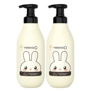 Ying's children's shower gel, baby shower gel, suitable for the whole family, 0 soap based mild moisturizing and care products