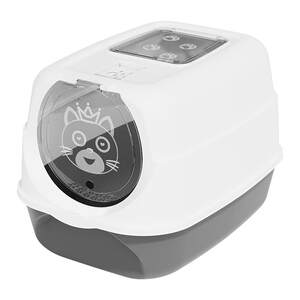 
Cat litter box extra large fully enclosed cat toilet deodorant anti-splash cat litter box sand poop box cat supplies