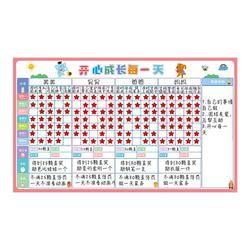 Family Parent-child Schedule, Children's Growth And Self-discipline Chart, Learning Check-in Tool, Good Habit Development, Erasable Summer Vacation Schedule, Reward Primary School Students' Learning Records, Habit Development Wall Stickers