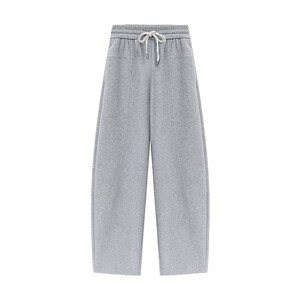 Basic House/Baijiahao high-waist sports casual pants spring new loose drawstring wide-leg sweatpants 2026