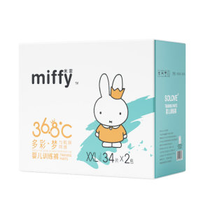 
solove Miffy Feels pull-up pants ultra-thin breathable diapers luxury soft and absorbent training pants 5 sizes
