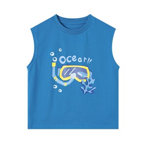 
Duojia boys' vests cool children's pure cotton 2026 new summer boys' sleeveless T-shirts summer tops trendy