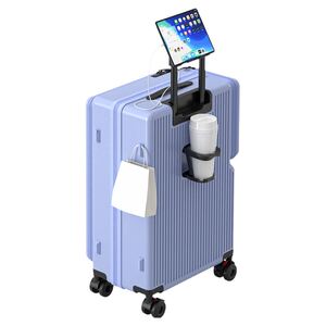 
Big Mouth Monkey front-opening suitcase women's 20-inch travel side-opening boarding 24-inch extended large-capacity trolley case