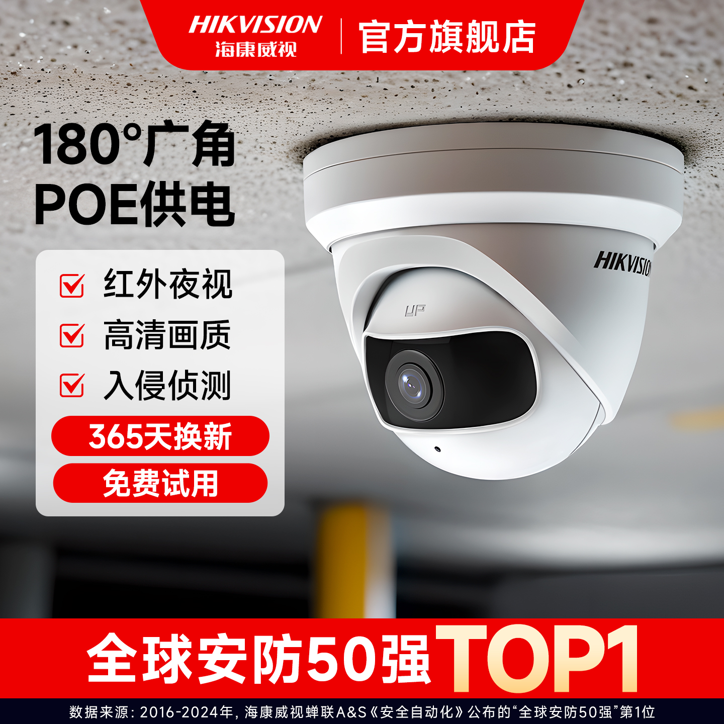 400180ȹͷpoeԶֻӰ  180ˮƽӳ 10 POE 1.6mm 4MP466.4Ԫ