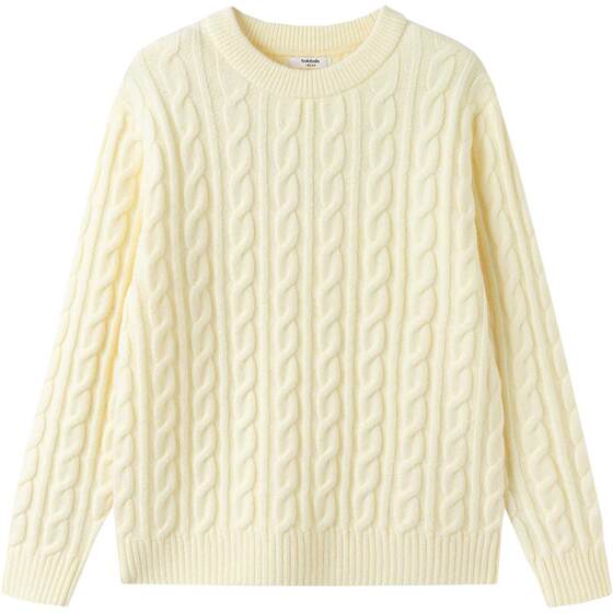 
Balabala children's knitted sweaters for boys and girls, winter clothes, new children's clothes, big children's baby pullover base