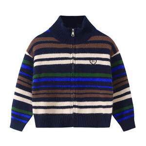 
Ueki Children's Sweater 2025 Winter New Medium and Large Children's Sweater Cardigan Boys' Sweater Knitted Sweater Children's Clothing