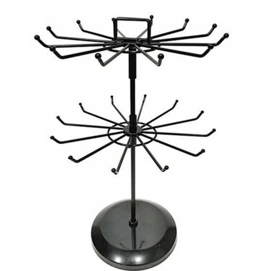 Desktop rotation multi -layer small jewelry pendant mobile phone case hair circular earplugs keychain bracelet necklace exhibition