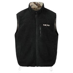 
NOVACAM American street lazy double-sided short fleece camouflage vest men's warm vest