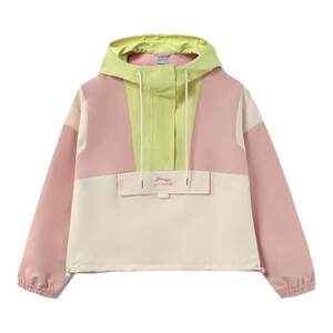 Li Ning genuine windbreaker Women's autumn new sports and leisure fashion series loose and breathable jacket AFDR766