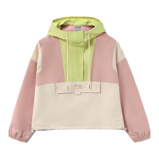 Li Ning genuine windbreaker Women's autumn new sports and leisure fashion series loose and breathable jacket AFDR766
