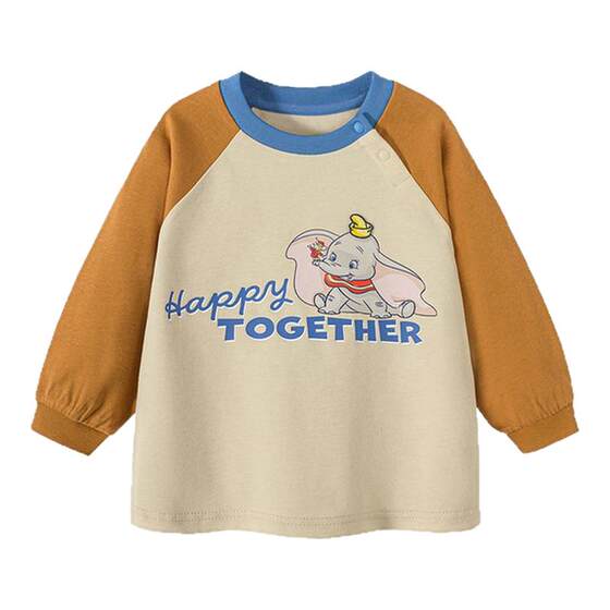 
[Dushiki IP] Mini Balabala Baby Boy and Girl Long Sleeve Children Long Sleeve T-shirt Pure Cotton Sweatshirt Top