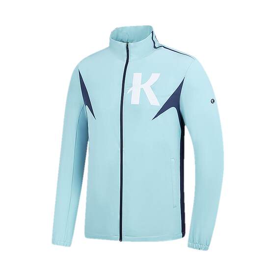 
Strong wind blows joint I China Jordan woven windbreaker men's 2026 new big K stand-up collar running training jacket for men