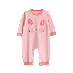 Baby long-sleeved cotton robe for outer wear in spring and autumn