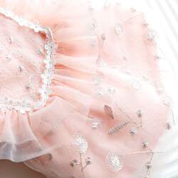 Dog Clothes Autumn and Winter Outfits Cat Princess Tulle 4286 Cotton Embroidered Winter Dress Small Dog Wholesale Ditai Pets