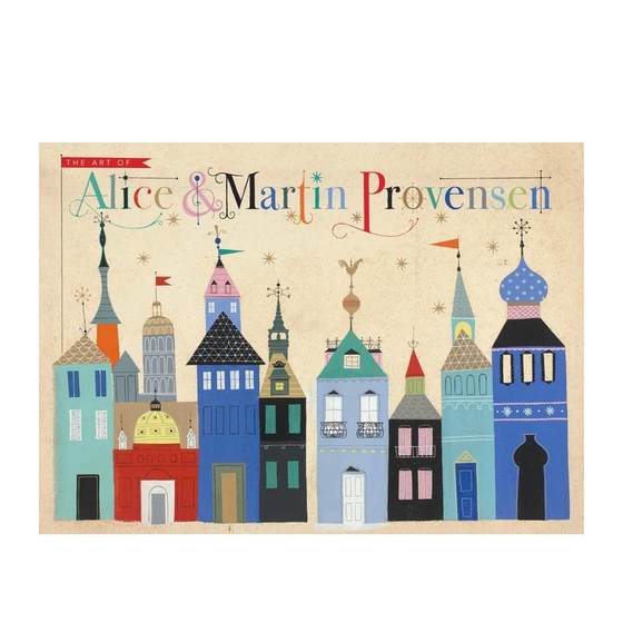 爱丽丝和马丁·普罗文森的艺术 The Art of Alice and Martin Provensen 原版英文插画原画设定集 善本图书