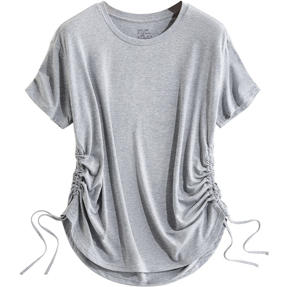 
Maternity tops, short-sleeved T-shirts, yoga summer thin outer wear maternity clothes, loose and stylish summer styles to cover the pregnant belly without showing it