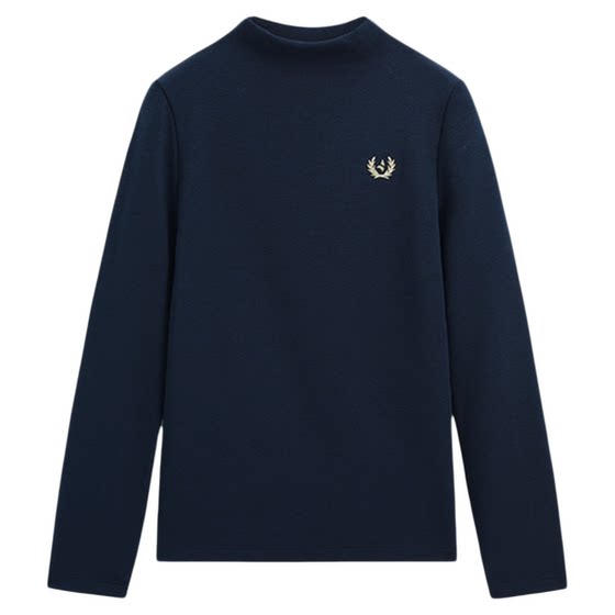 
Navigare Italian small sailing boy's bottoming shirt autumn and winter children's half turtleneck long-sleeved T-shirt