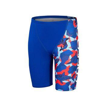 Speedo boy and knee swimming trunks environmental protection material
