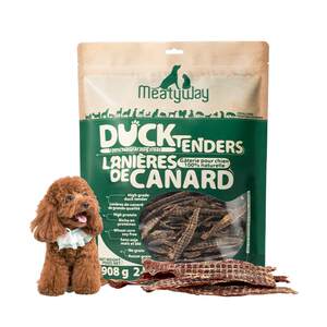 
Meatyway Jueyan dog snacks puppy teeth grinding duck jerky pet dog training reward snacks chicken jerky