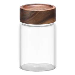 lissa tangerine peel tea retro glass sealed jar