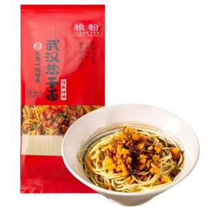 
[Free shipping in Qinghai, Ningxia, Inner Mongolia] Liangfu authentic Wuhan hot dry noodles 180g bagged convenient fast food