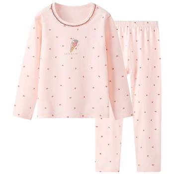 Ying Bollen Spring and Autumn Girl Laica cotton underwear set
