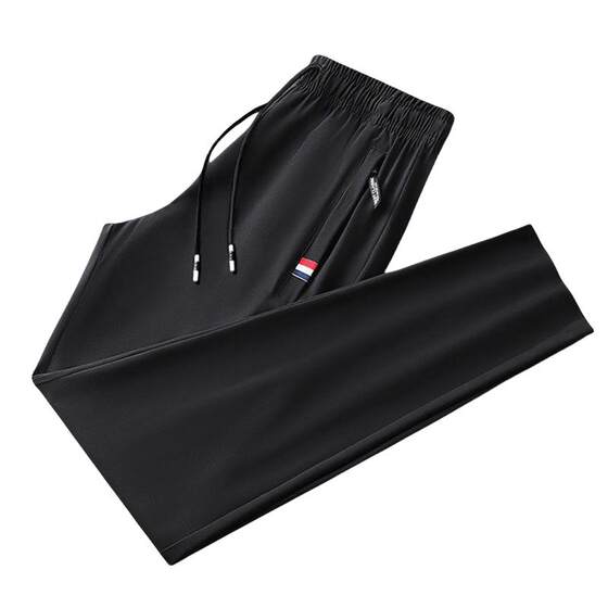 
Wear-resistant work clothes for men's casual sports pants for work in summer, loose and loose large size