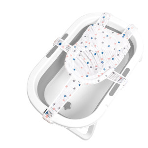 
Newborn anti-slip bath net suspended mat bathtub bath bracket net holder baby bath lying support bath bed baby bath rack