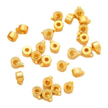 14k gold pressure cooker positioning buckle steel wire clip buckle