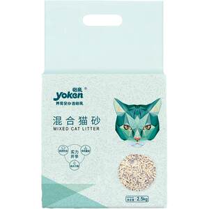 
Yiqin Mixed Cat Litter 2.5KG*6 Bags Benton Potato Tofu Cat Litter 15-M/0.5kg 30*0.5kg affordable package