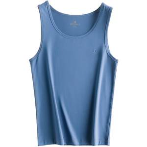 
Mengtejiao cotton vest men wear base hull fitness sports sweat shirt white suspender summer thin style