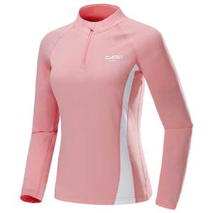 
Camel Sports Quick-drying T-shirt Men's Autumn New Sun Protection Training Clothing Fitness Running Stand-up Collar Long-Sleeved Top