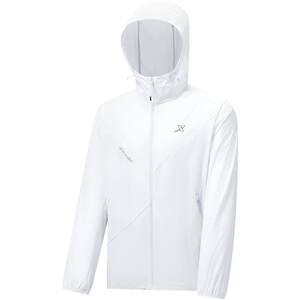 
[MY SPEED] Xtep running windbreaker men's spring and summer official thin men's sports top hooded jacket