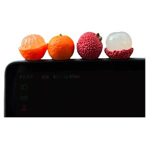 
Daju Dali car center console ornaments Shunshun lychee fruit car lychee New Year flavor car decoration stickers