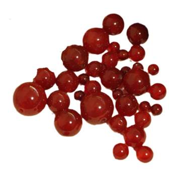 Ancient windfall red agate semi -adult products loose beads
