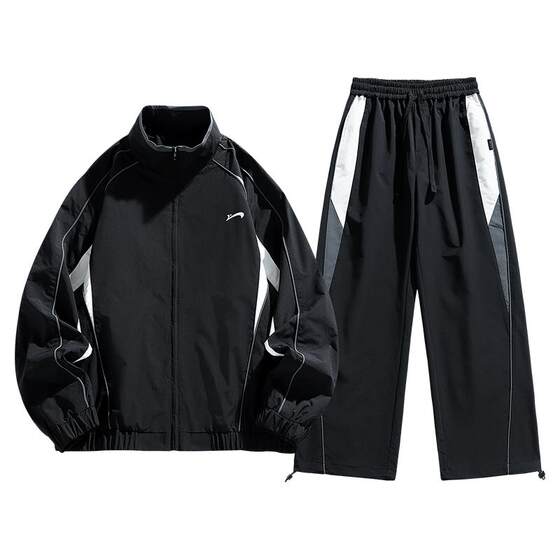 
Guirenniao Sports Suit Men's Spring and Autumn 2026 New Training Running Suit Two-piece Men's Casual Suit