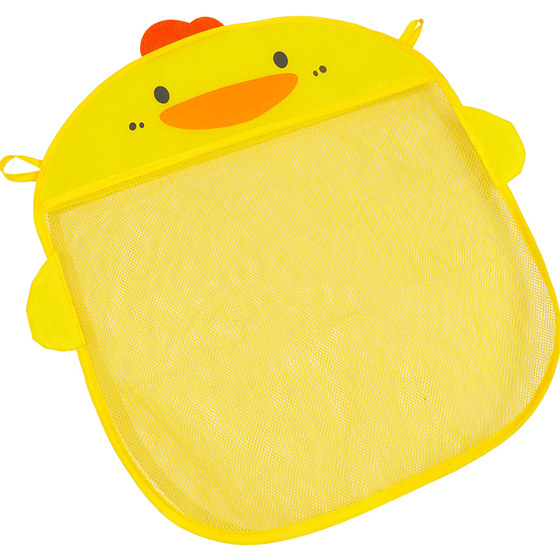 Baby bathroom bath toy baby storage bag cartoon duckling bath supplies water filter water, water toy network