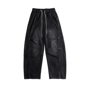 
AOGZ personalized washed wide-leg straight overalls for men and women 2026 new versatile outdoor sports wide-leg trousers trend