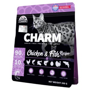 
[50% off when you join the membership] CHARM wild charm imported cat food chicken fish gluten-free high protein cat staple food trial