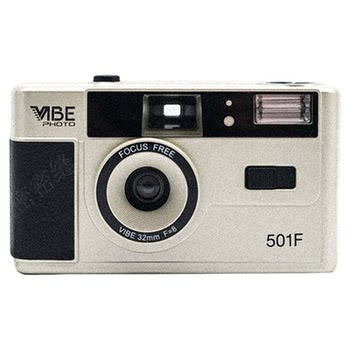 German VIBE film camera powerful flash
