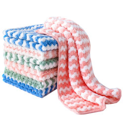 10 kitchen absorbent dishcloths are not easy to lose hair