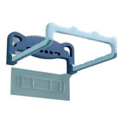 Foldable wall-mounted washbasin rack for bathroom without punching holes