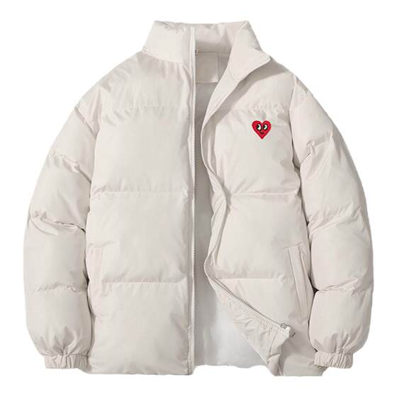 
Charles Tao Xin Cotton Jacket Men's Autumn and Winter Stand Collar 2026 New Trendy Colorful Couple Thickened Bread Jacket