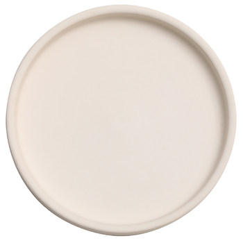 Ceramic round flower pot water tray base flower tray cushion