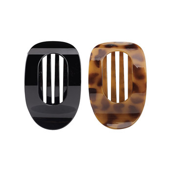 
LATATA Abalone Clip Arc Flat Dishes Hair Clip