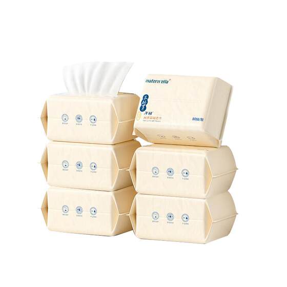 
Baby and children's wet and dry dual-purpose newborn baby hand and mouth special paper towels for face washing, thickened soft towels official store