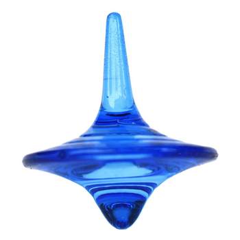 Children's imitation crystal transparent small spinning top reward gift